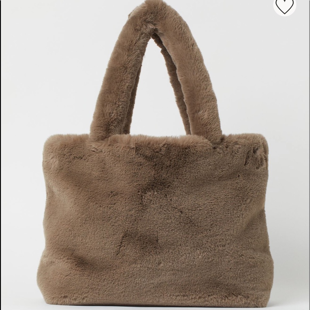H&M Faux Fur Shopper - Picture 1 of 12